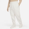 thumbnail image 1 of Nike Sportswear Phoenix Fleece Women's High-Waisted Oversized Sweatpants (Plus Size) Color: Light Orewood Brown/Sail Size: 3X, 1 of 1