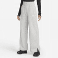 thumbnail image 1 of Nike Sportswear Phoenix Fleece Women's High-Waisted Wide-Leg Sweatpants Color: Dark Grey Heather/Sail Size: XL Short, 1 of 1