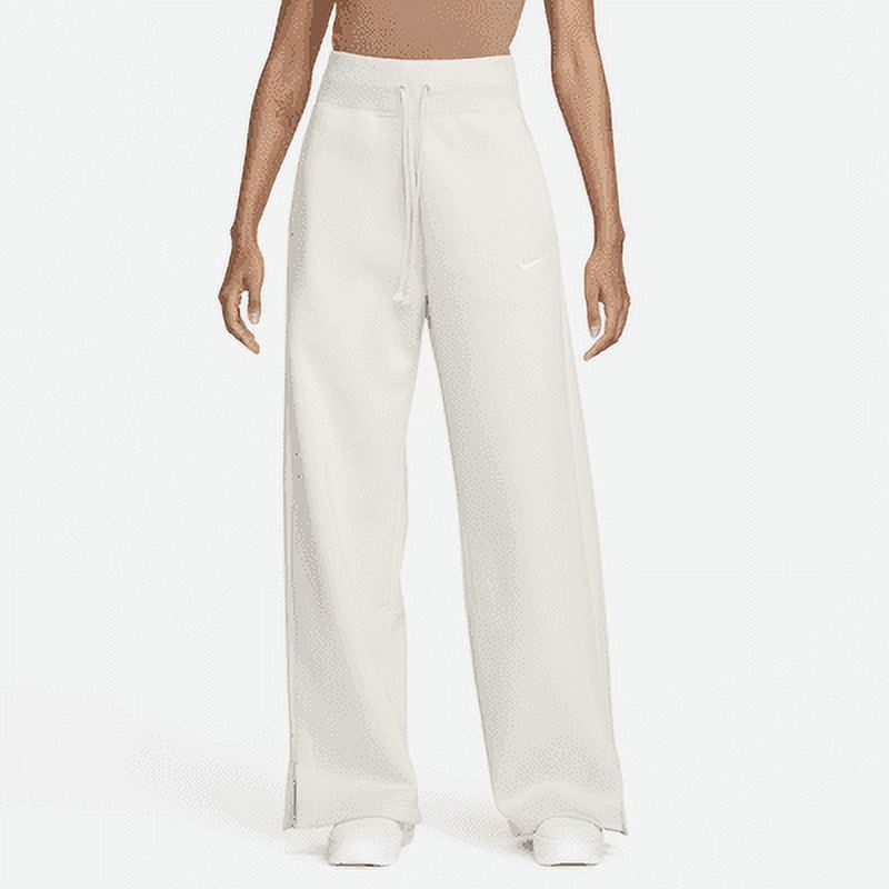 women's fleece pants nike sportswear essential oatmeal