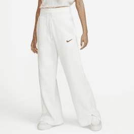 Nike Sportswear Phoenix Fleece Women s High Waisted Wide Leg Sweatpants Color Playful Pink Sail Size XL Walmart
