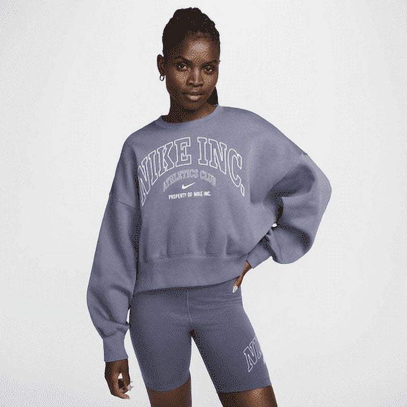 【NIKE】★OVER SIZED CREW NECK TOP★正規品★ Nike Sportswear Phoenix Fleece Women's Oversized Crew-Neck