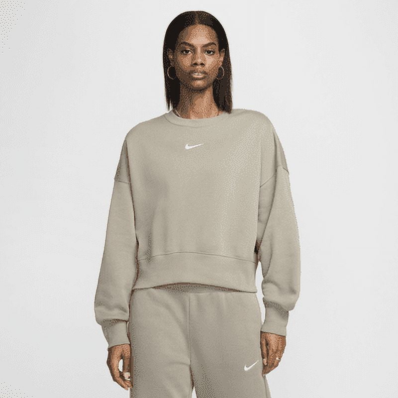 grey nike crew neck womens