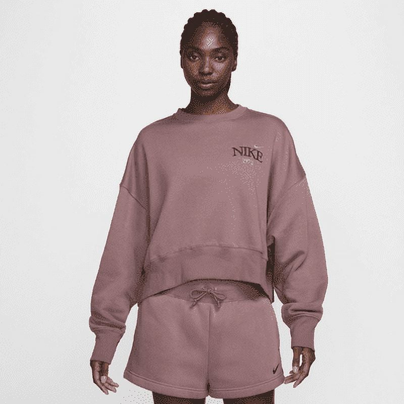 women's nike sportswear cropped crew sweatshirt