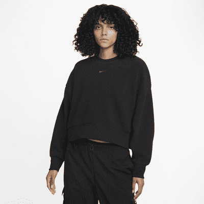 Nike Sportswear Plush Women's Oversized Crew-Neck Mod Crop