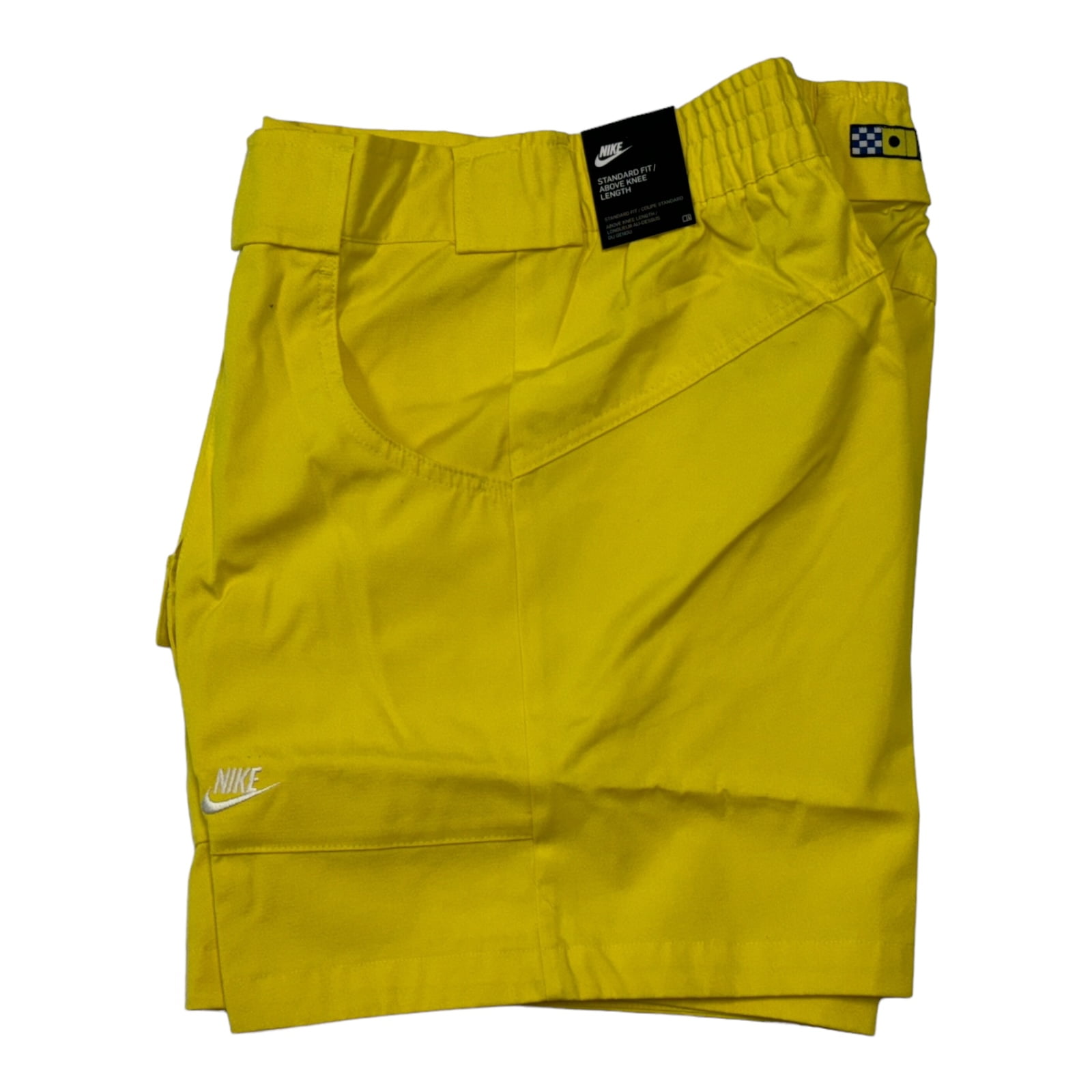 nike yellow shorts men
