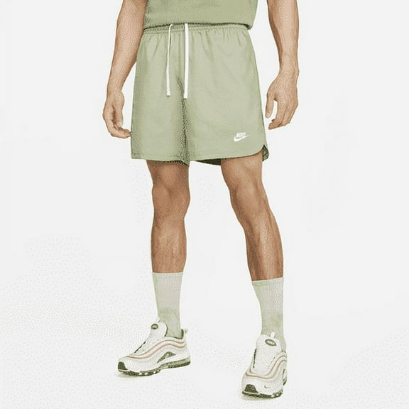 Nike Sportswear Sport Essentials Men's Woven Lined Flow Shorts Color: Clear Jade/White Size: XL