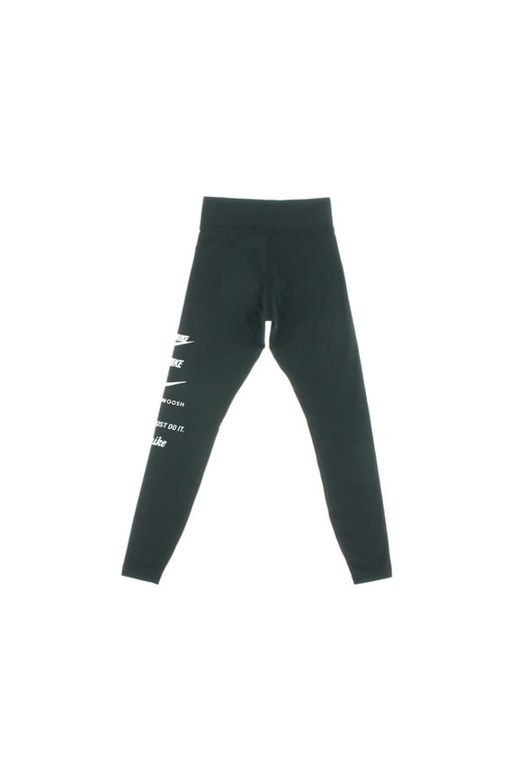 Sportswear Swoosh High-Waisted Womens Active Pants Size Xs, Color: Black/White