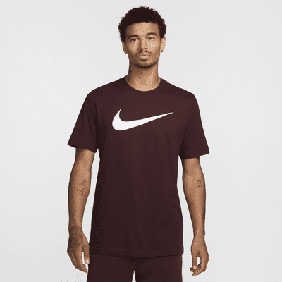 Nike Sportswear Swoosh Men s T Shirt Color Burgundy Crush Size 4XL Walmart