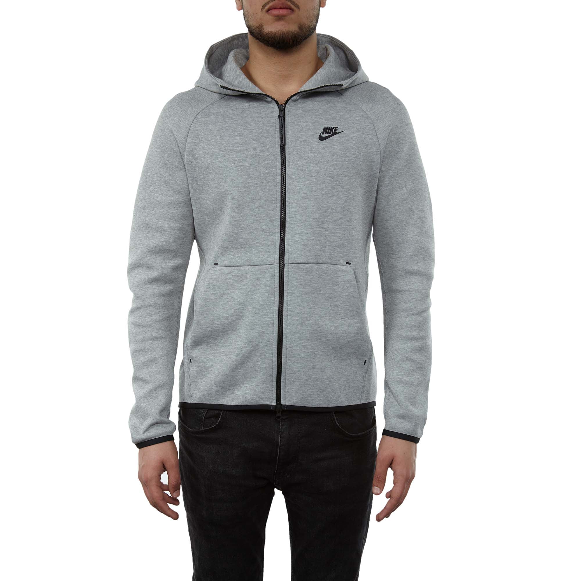 Nike Sportswear Tech Fleece FullZip Hoodie Dark Grey/Black
