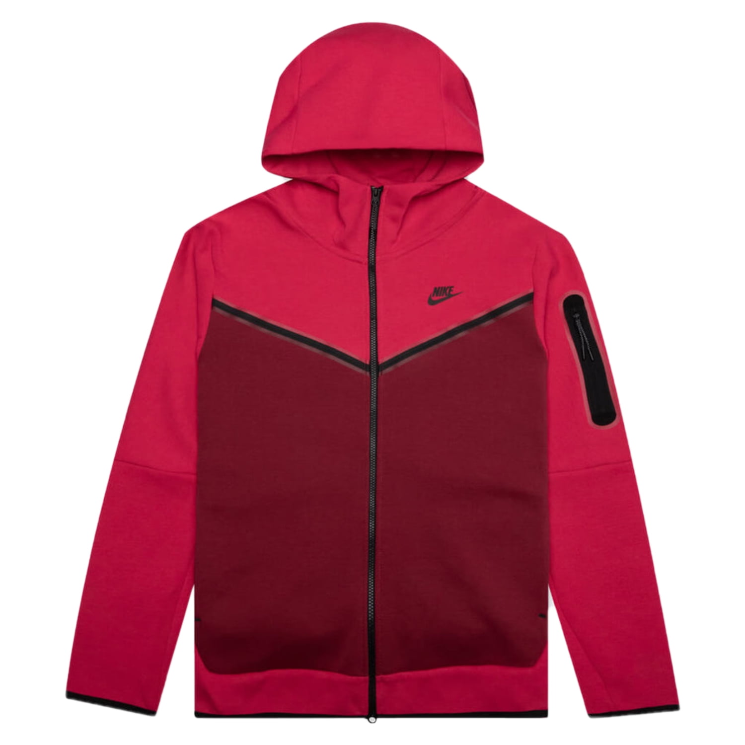 Nike Sportswear Tech Nike Tech Fleece Anzug Weinrot Nike
