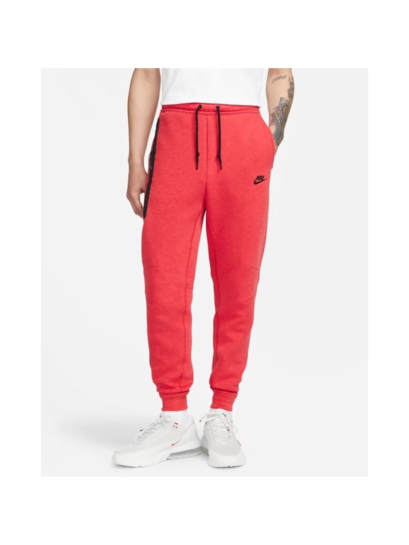 Sportswear Tech Fleece Light University Red Heather/Black FB8002-672 Men's Size 3XL Standard Fit