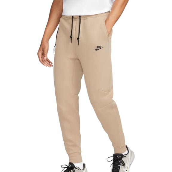 Nike Sportswear Tech Fleece Men's Joggers Color: Khaki/Black Size: L