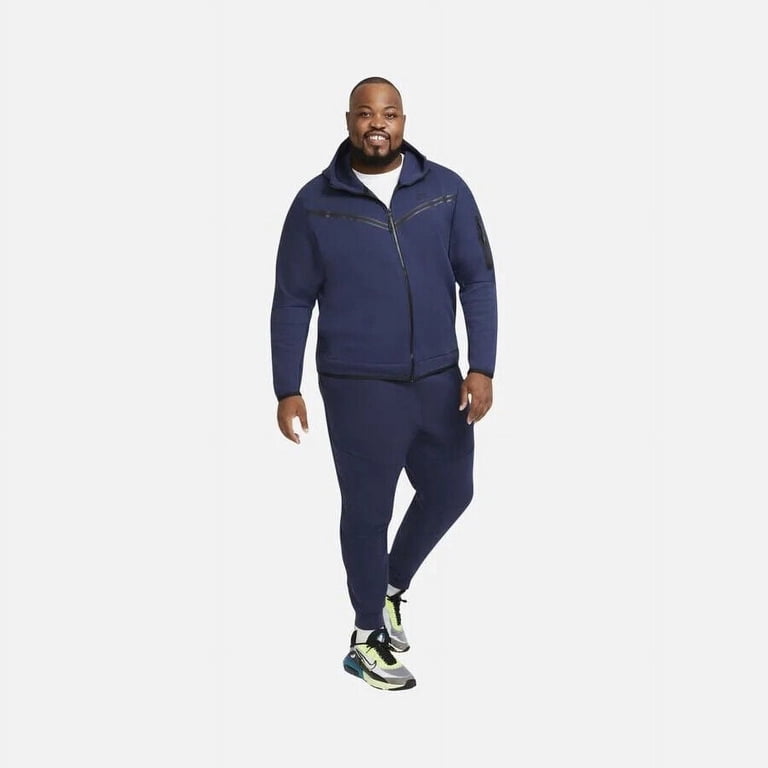 Nike Sportswear Tech Fleece Pants Blue DQ4312-410 MenÕs Open Hem