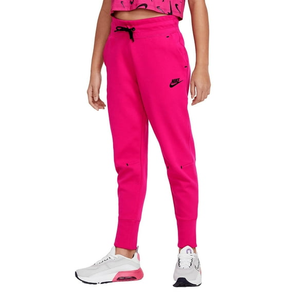 Nike Sportswear Tech Fleece Pants Fireberry/Heather/Black  CZ2595-615 Grade-School Size XS