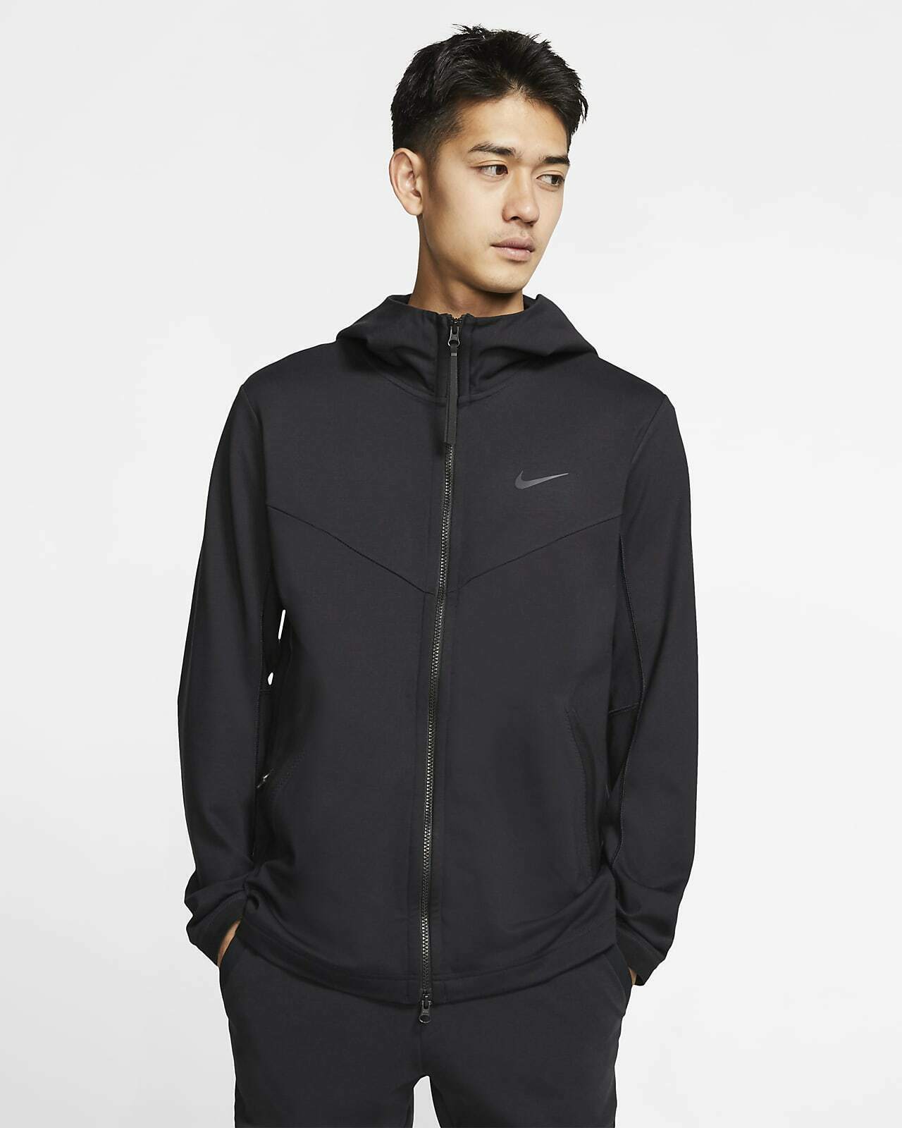 Nike Sportswear Tech Pack Men's Hooded Full-Zip Jacket (Black) Size XL - image 1 of 4