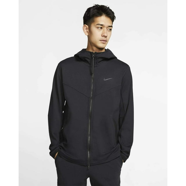 Nike Sportswear Tech Pack Men's Hooded Full-Zip Jacket (Black) Size XL