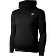 thumbnail image 1 of Nike Sportswear Women's Funnel-Neck Hoodie BV4526-010 Black, 1 of 5