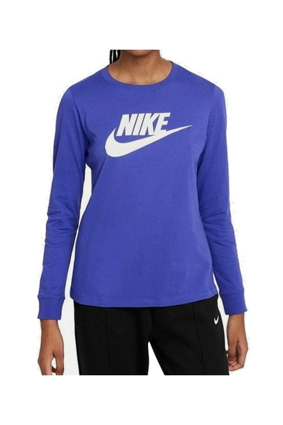 Sportswear Women's Long-Sleeve Tee-Shirt BV6171-430 X-Large Purple