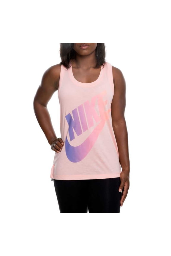 Sportswear Women's Tank Top Bleached Coral-Purple Slate 890754-697 (XS)
