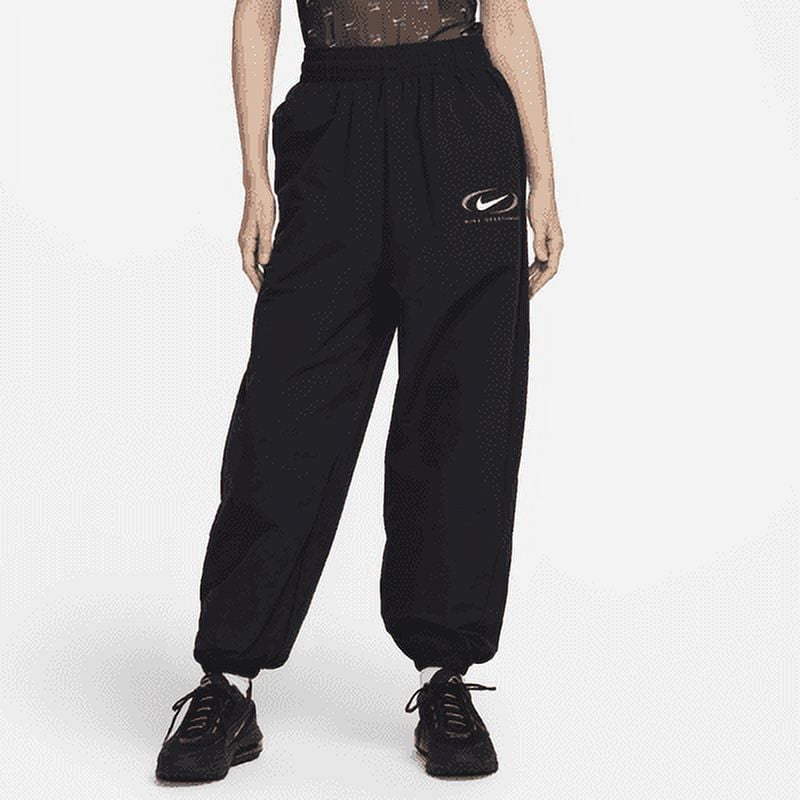women's nike sportswear woven swoosh jogger pants
