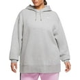 thumbnail image 1 of Nike Sportswear Womens Fleece Pullover Plus Size CZ6747-063 Size 1X, 1 of 4