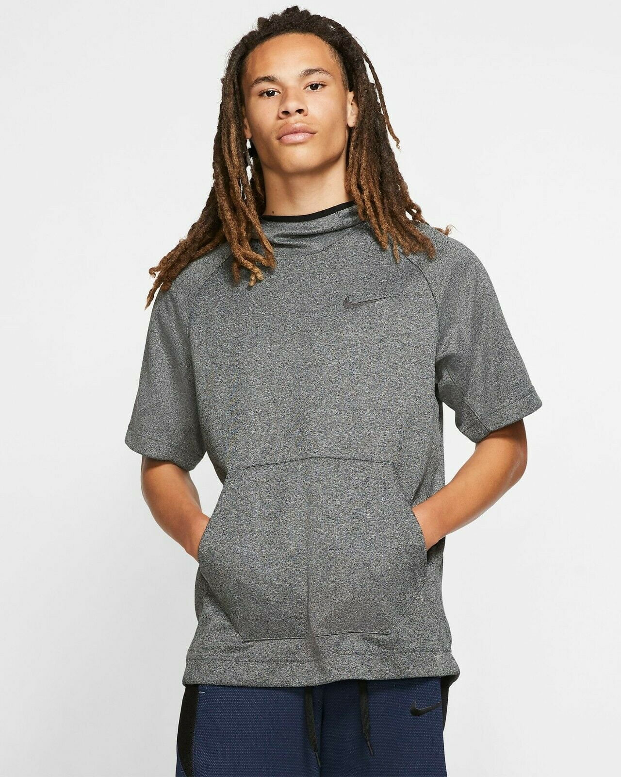 Nike Spotlight Short Sleeve Pullover Hoodie