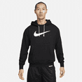 thumbnail image 1 of Nike Standard Issue Men's Dri-FIT Baseball Pullover Hoodie Color: Black/White Size: XL, 1 of 1