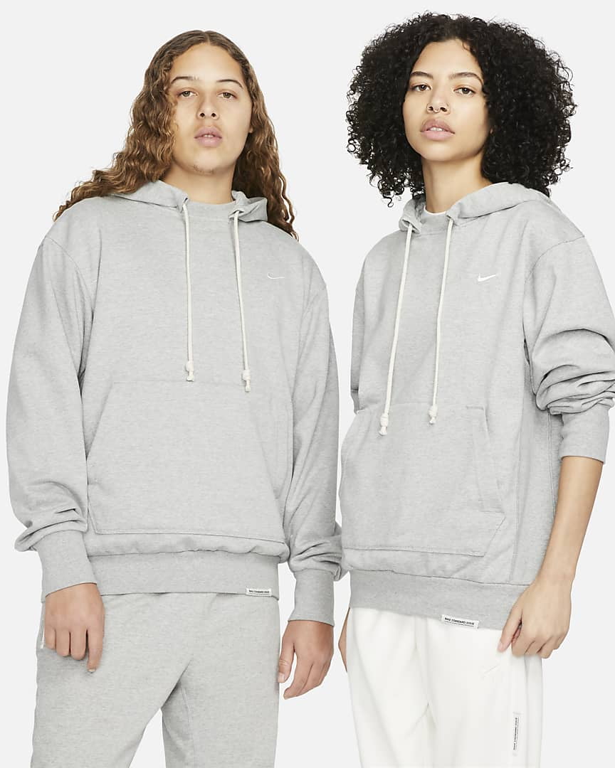 mens white nike hooded sweatshirt