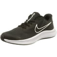 thumbnail image 1 of NIKE Unisex Kid's Running Shoes, Black Grey Dark Smoke White,5Y, 1 of 7