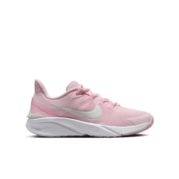 Nike Star Runner 4 Big Kids' Road Running Shoes Color: Pink Foam Summit Size: 7