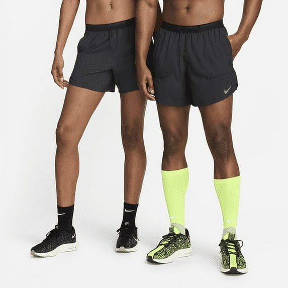 Nike Stride Men's Dri-FIT 5\ Color: Black/Black Size: 2XL Tall