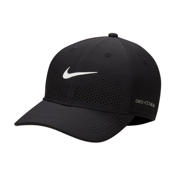 Nike Structured Swoosh Cap LG | XL Black | White