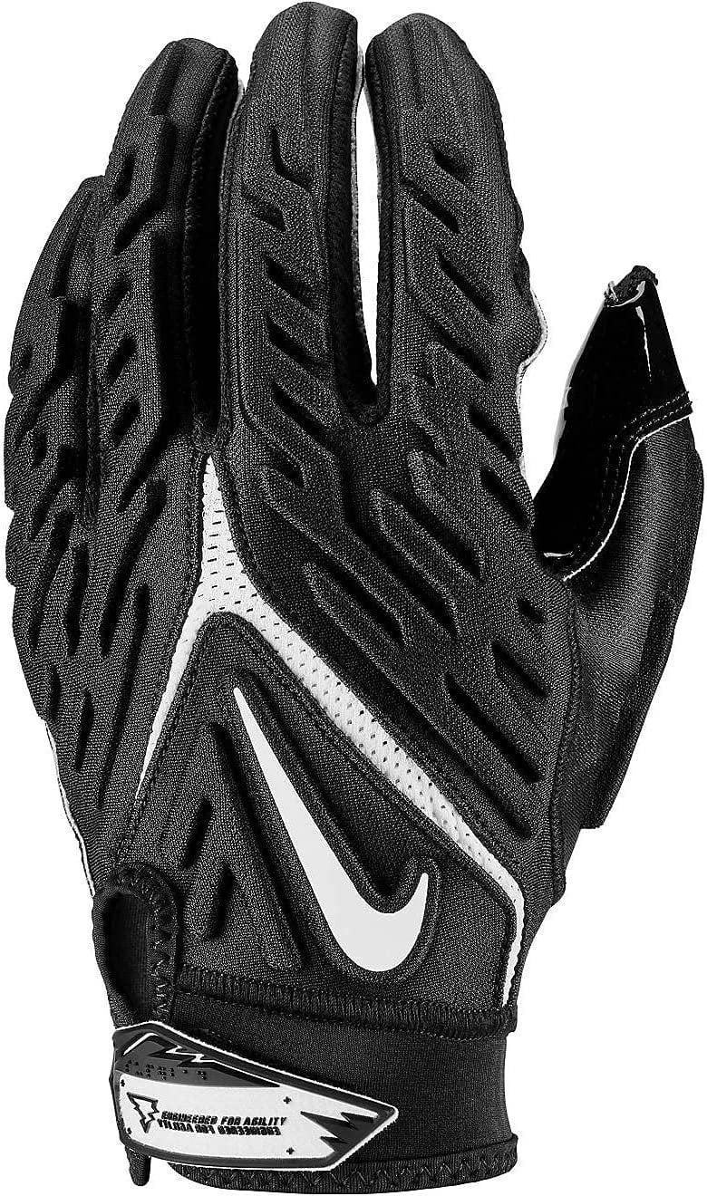 Nike Superbad Football Gloves BLACK WHITE X-Large Walmart