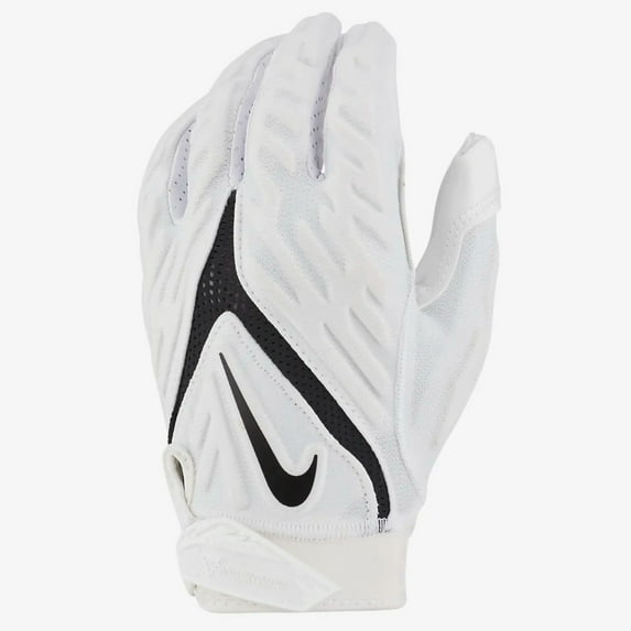 NIKE SUPERBAD 6.0 FOOTBALL GLOVES White | Black SM