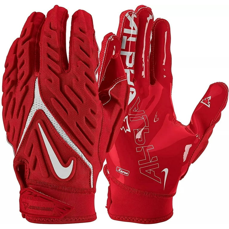 Nike Superbad 6.0 Football Gloves N1002023652 University Red White Medium Walmart