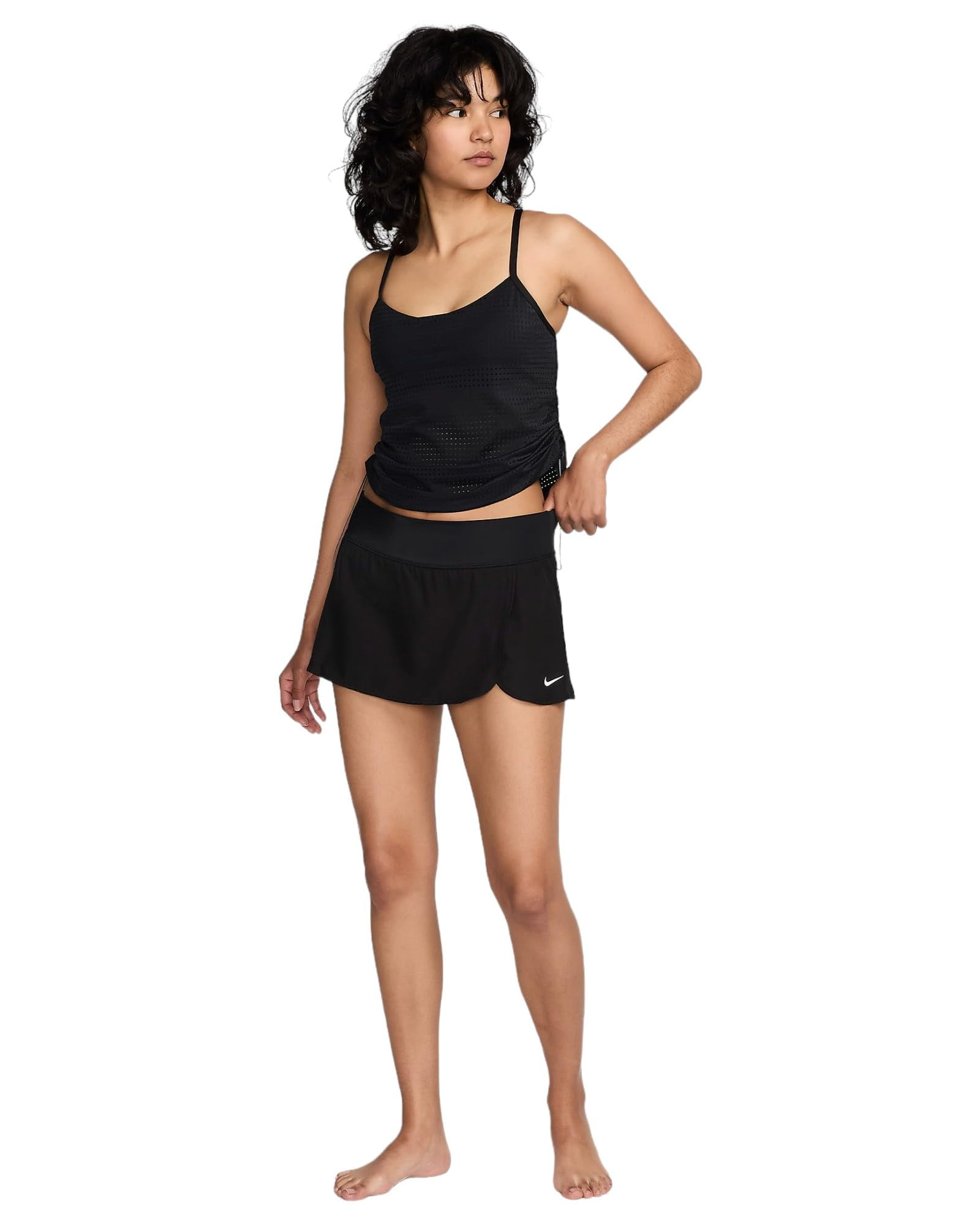 完売必須!☆Nike Swim Essential Women's Boardskirt Nike Swim Essential Womens Built-in Brief Zip Pocket