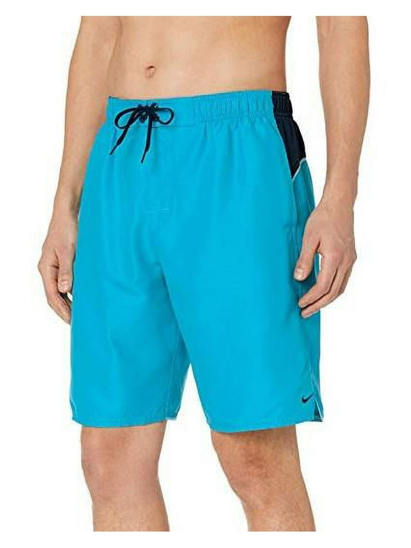 Nike Swim Men's Color Surge 9-inch Volley Shorts Light Blue Fury