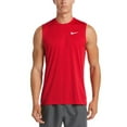 thumbnail image 1 of Nike Swim Men's Essential Sleeveless Hydroguard Rash Guard University Red Large / Red, 1 of 3