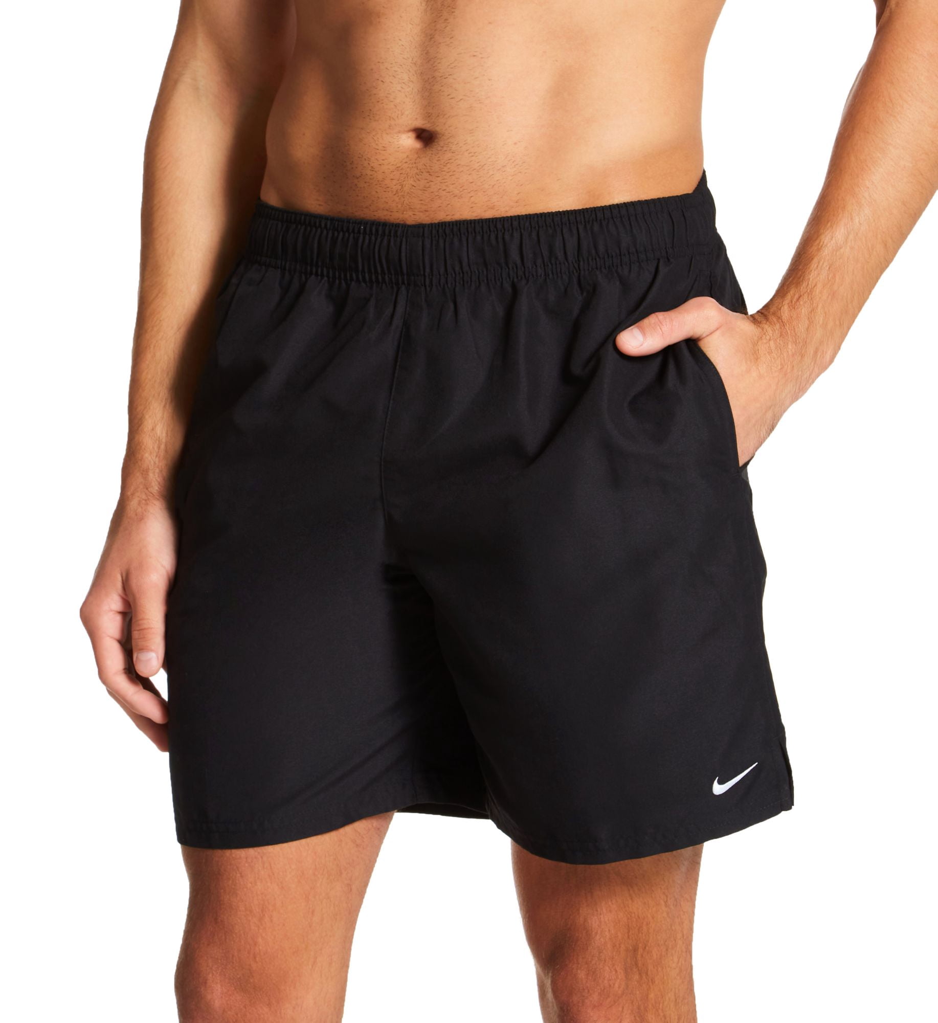 Men's Nike ESSA559 Essential Lap 7 Inch Swim Volley (Black S)