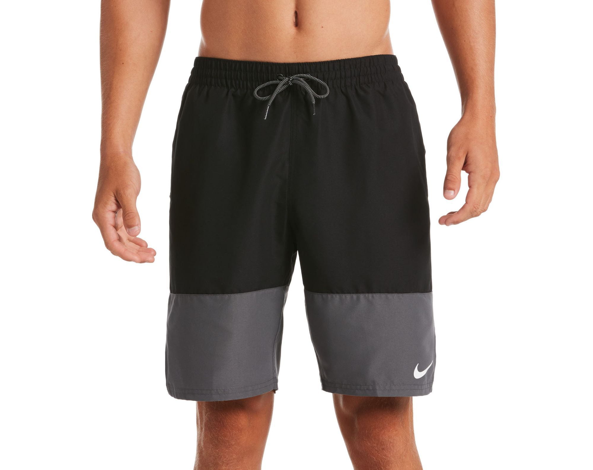 black nike swim trunks