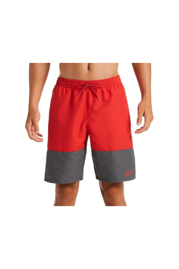 Swim Men's Split Breaker Volley Swim Trunk University Red Medium / Red