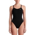 thumbnail image 1 of Nike Swim Women's Hydrastrong Solid Raceback One Piece Black 32 / Black, 1 of 1