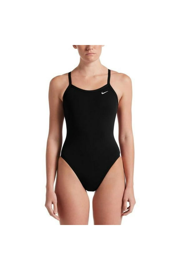 Swim Women's Hydrastrong Solid Raceback One Piece Black 32 / Black
