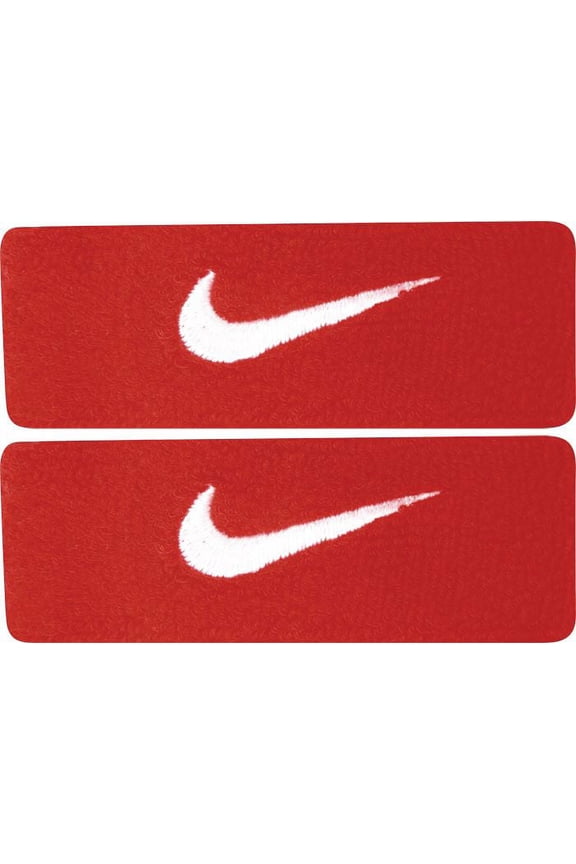Swoosh Bicep Bands Varsity Red/White, Osfm