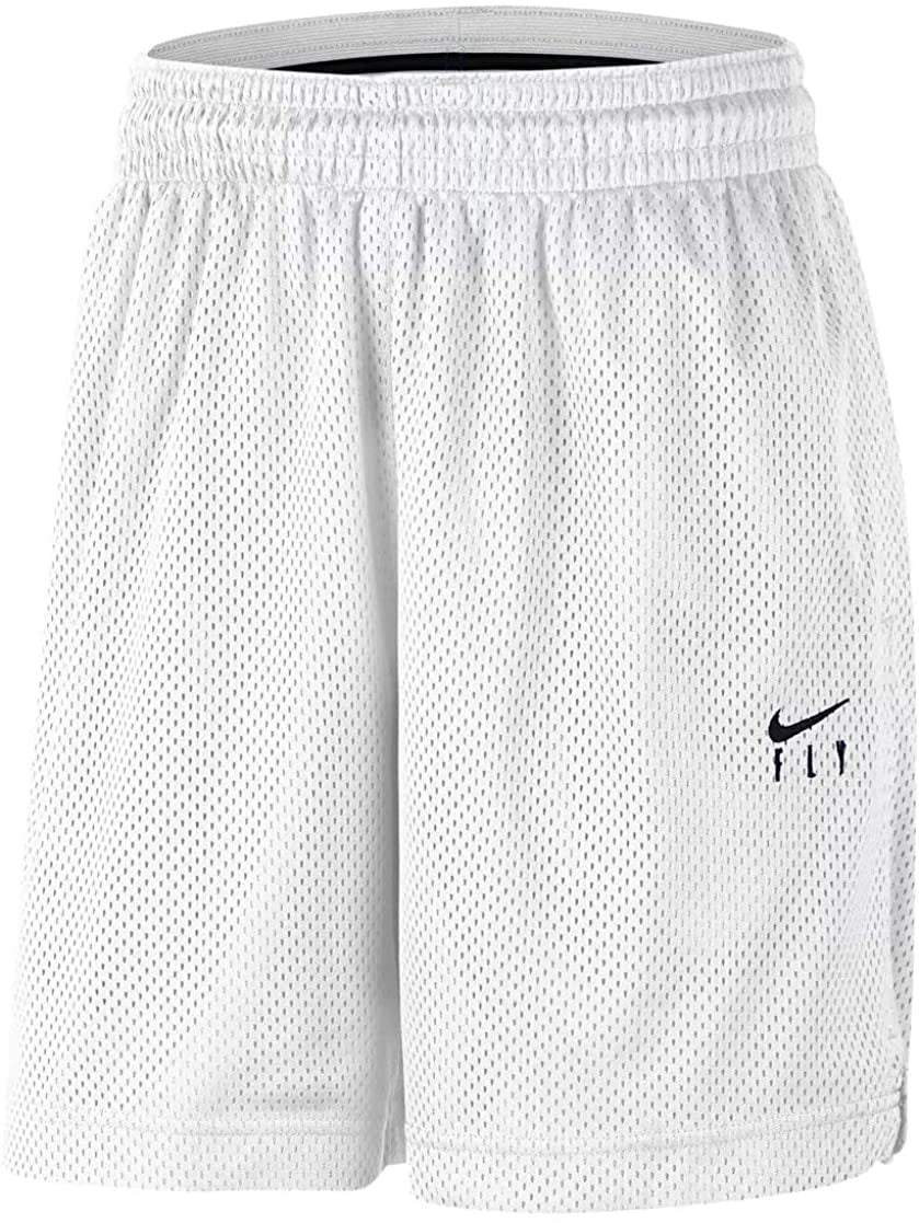 nike basketball fly essential logo shorts in black