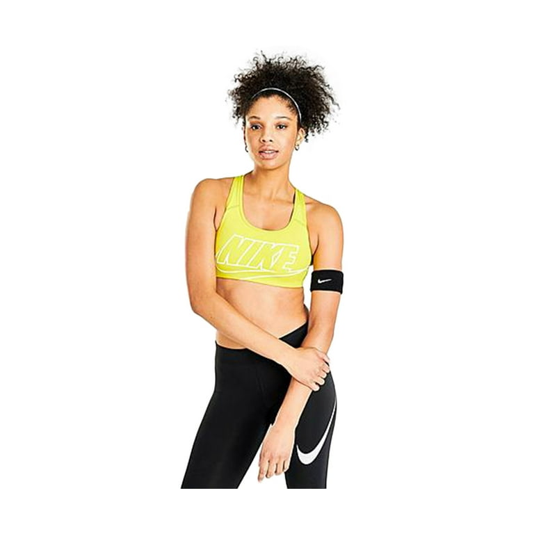 Nike Swoosh Futura Medium-Support Womens Active Underwears Size M