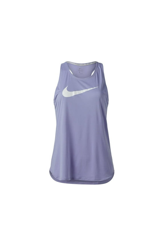 Swoosh Running Tank Womens Active Shirts & Tees Size S, Color: Purple/White