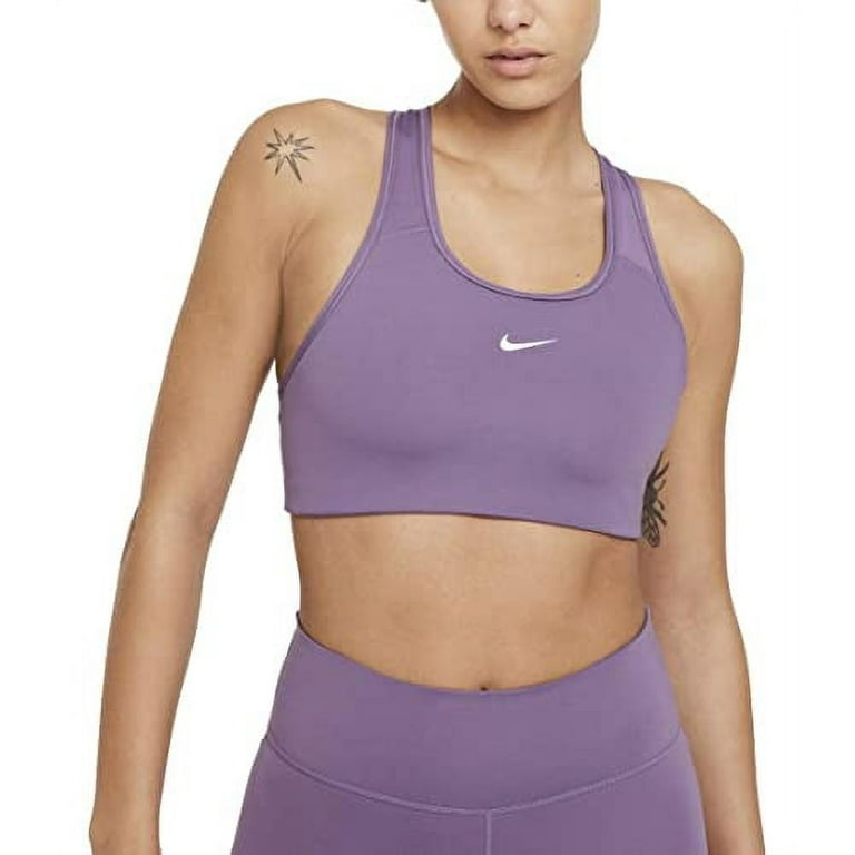 Nike Swoosh Women's Medium-Support 1-Piece Pad Sports Bra Large BV3636-574