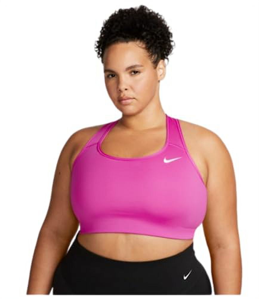 Nike, Intimates & Sleepwear, Nike Classic Swoosh Futura Womens Medium  Support Sports Bra Gray