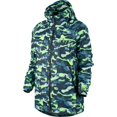 thumbnail image 1 of Nike T/F Camo Windrunner Women's Jacket Stratus Blue-Ghost Green 687611-482, 1 of 1